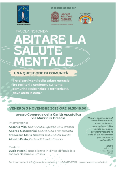 Abitare la Salute Mentale